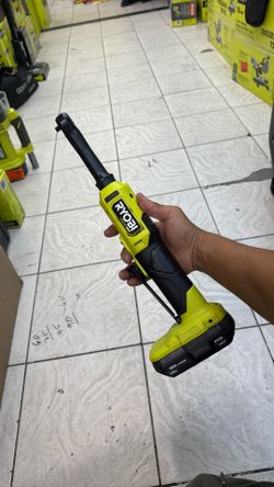 Ryobi 1/4 inch extended ratchet with battery