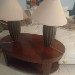 Furniture-Chest, Nightstands, Coffee Table, Lamps