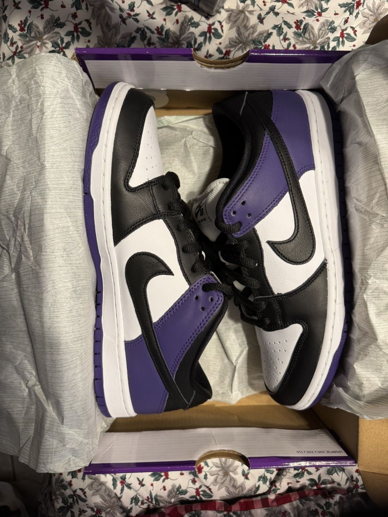 Nike SB Dunk Low Court Purple Size 11