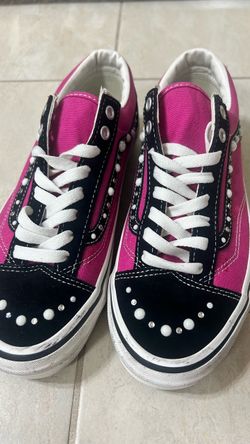 NEW Vans Old Skool Pearlized Pack Fuchsia Pink - Women's 10 / Men's 9