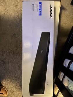 Bose solo bar sound