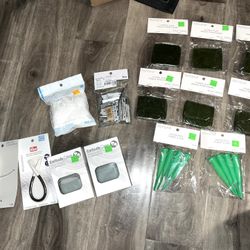 Misc. Craft Items- Knitting Needle, Floral Clay, Water Picks, AirPod Case