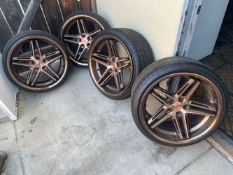 20in Ferrada wheels with tires