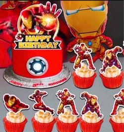 Iron Men Birthday Party Supplies