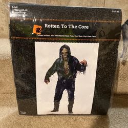 New Adult Medium Rotten To The Core Zombie Costume 