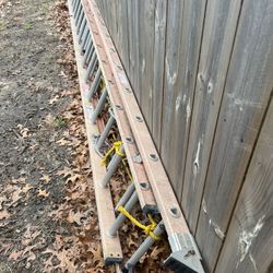 24’ Extendable Ladder. Fiberglass