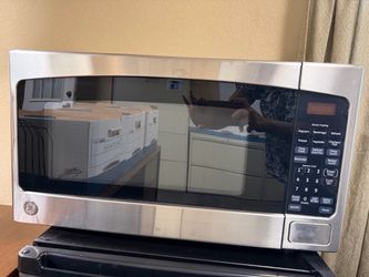 Stainless steel GE microwave