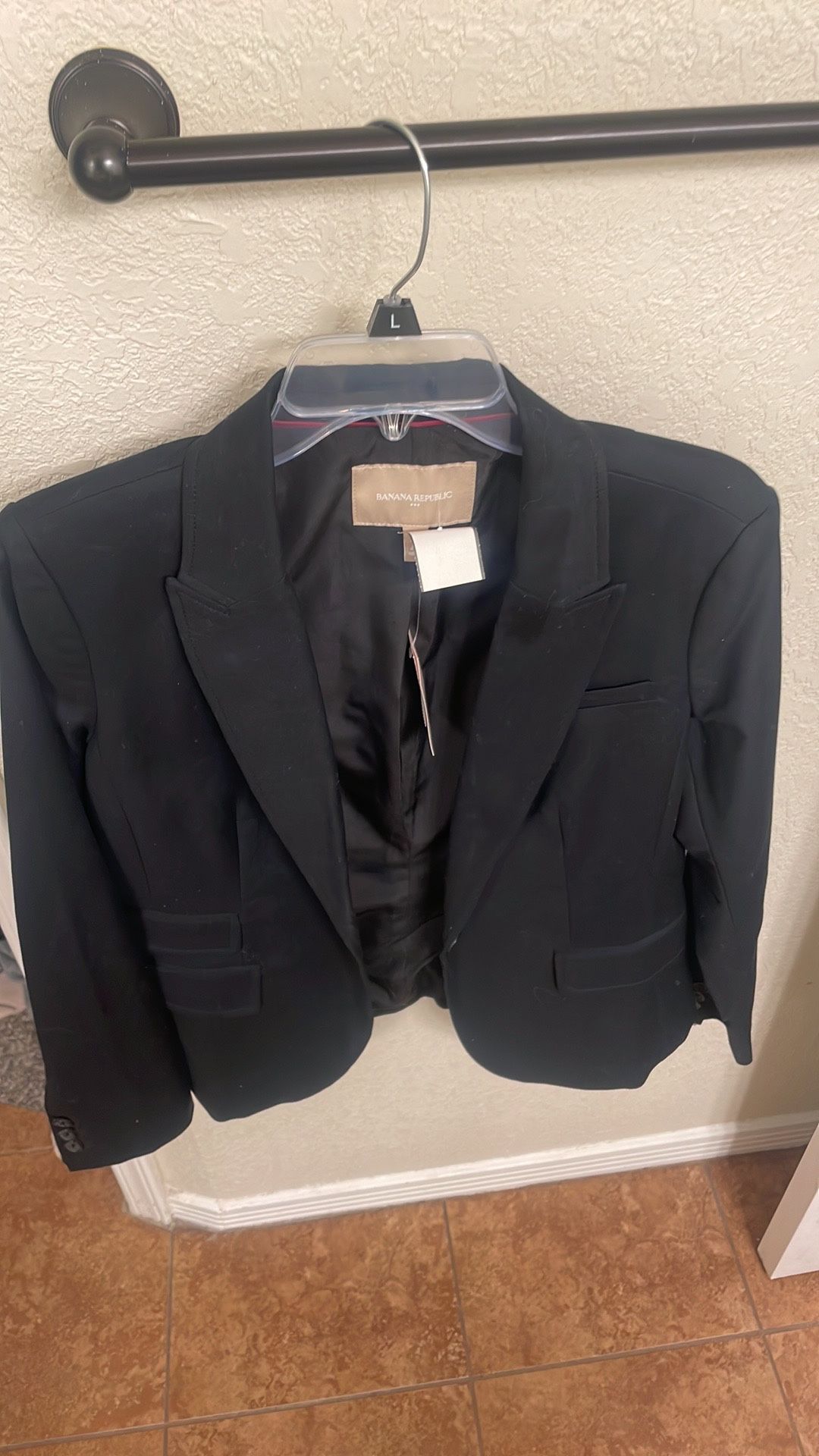 Banana republic Petite Black Blazer