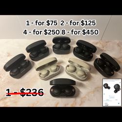 Up To 8 - Sony Bluetooth AirBuds - Wireless Headphones