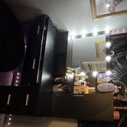 Black Modern Vanity 
