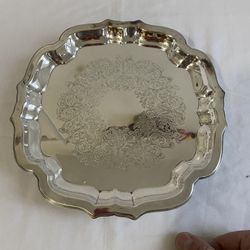 VINTAGE WM. A. ROGERS BY ONCIDA LTD SILVERSMITHS, SILVER PLATE.