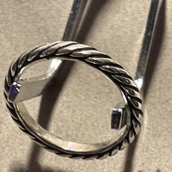 David Yurman Classic Cable Ring + Bag
