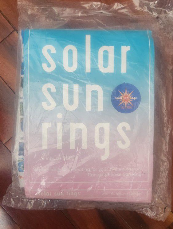 Solar Sun Rings - New!