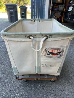 Dandux commercial laundry cart