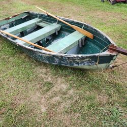 12ft Aluminum Row Boat 