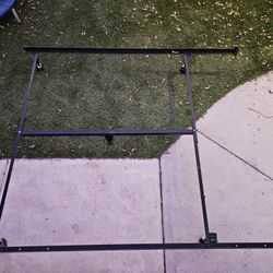 Queen Twin King Bed Frame with Casters