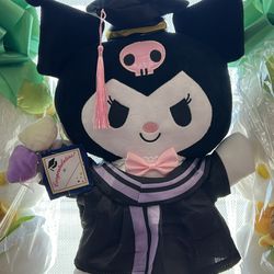 Graduation Kuromi Plushie 