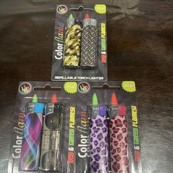 Colorflame lighters
