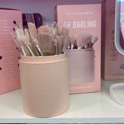 Beauty Creations Brush Set Pink