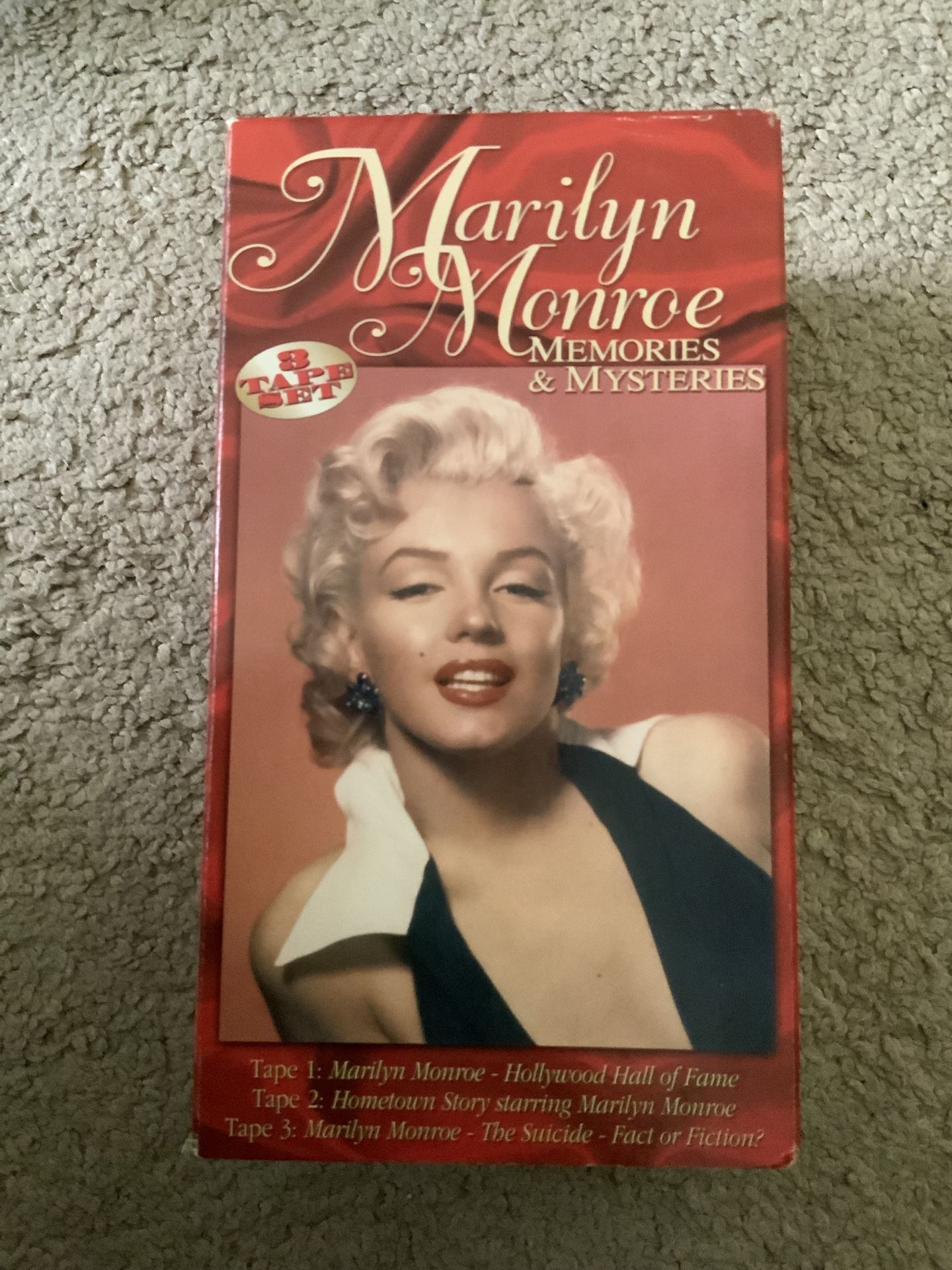Marilyn Monroe: Memories & Mysteries – 3-Tape VHS Box Set (1996)