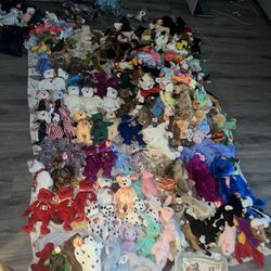 240+ Beanie Babies & Teeny Beanies