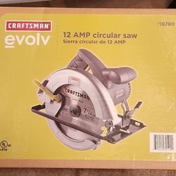 Craftsman Evolv 12 Amp Circular Saw Brand New IN Box