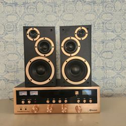 Bluetooth vintage inspired stereo