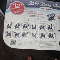 stroller double new without box never used stable price