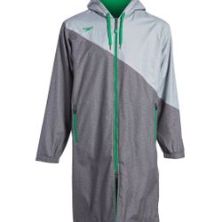 Unisex Color Block Parka Swimming Speedo Green Small (S)