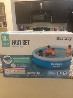 Fast set pool