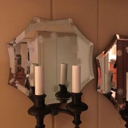 Murray Feiss Martha Stewart wall sconces. Pair in perfect condition. $50