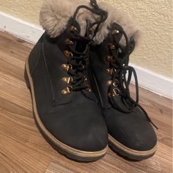 Black Warm Boots
