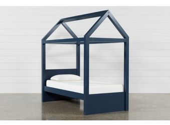 Twin Canopy House Bed