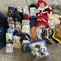 Baby Boy Clothes 0-6m 