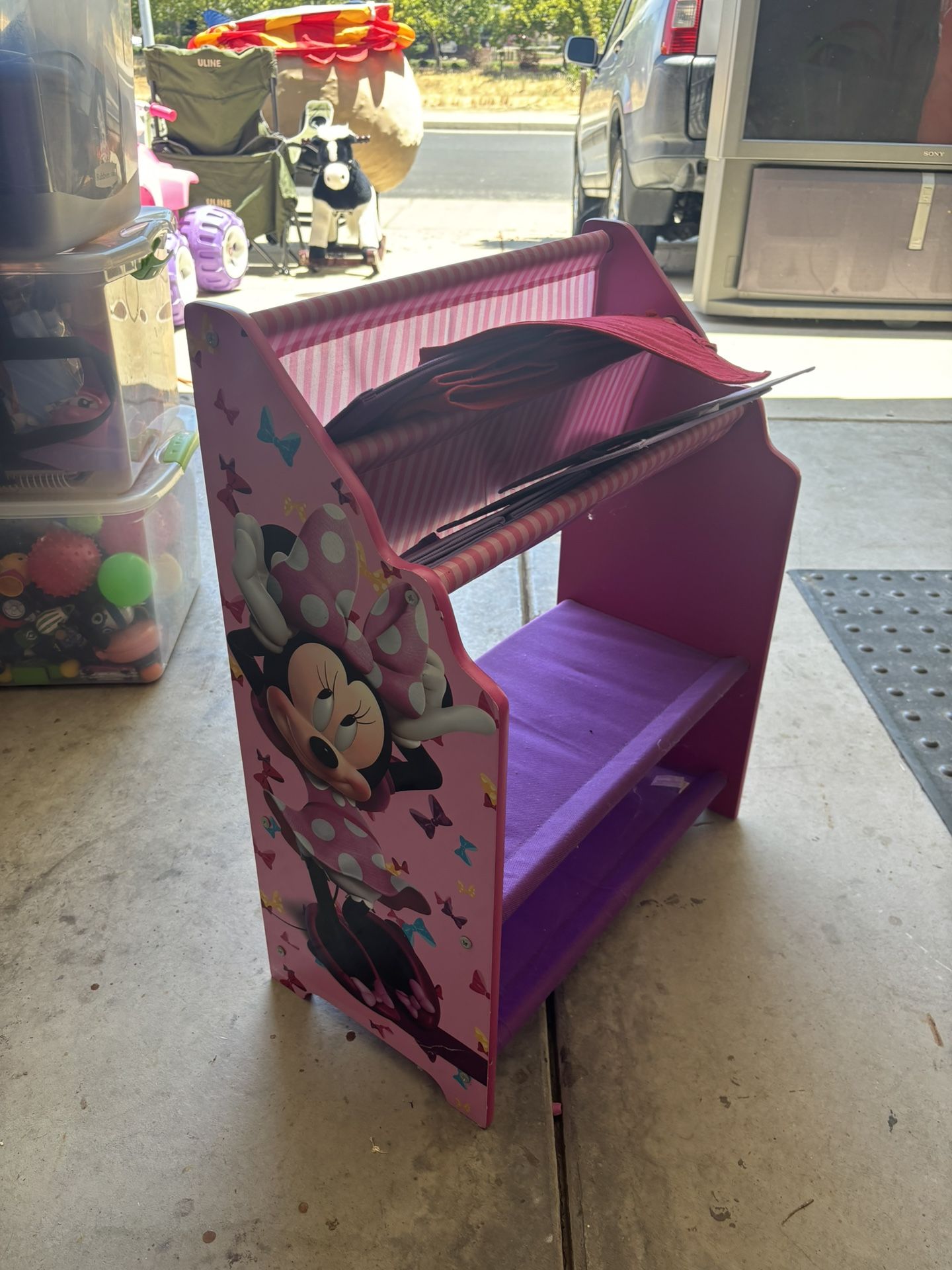 minnie mouse kids shelving
