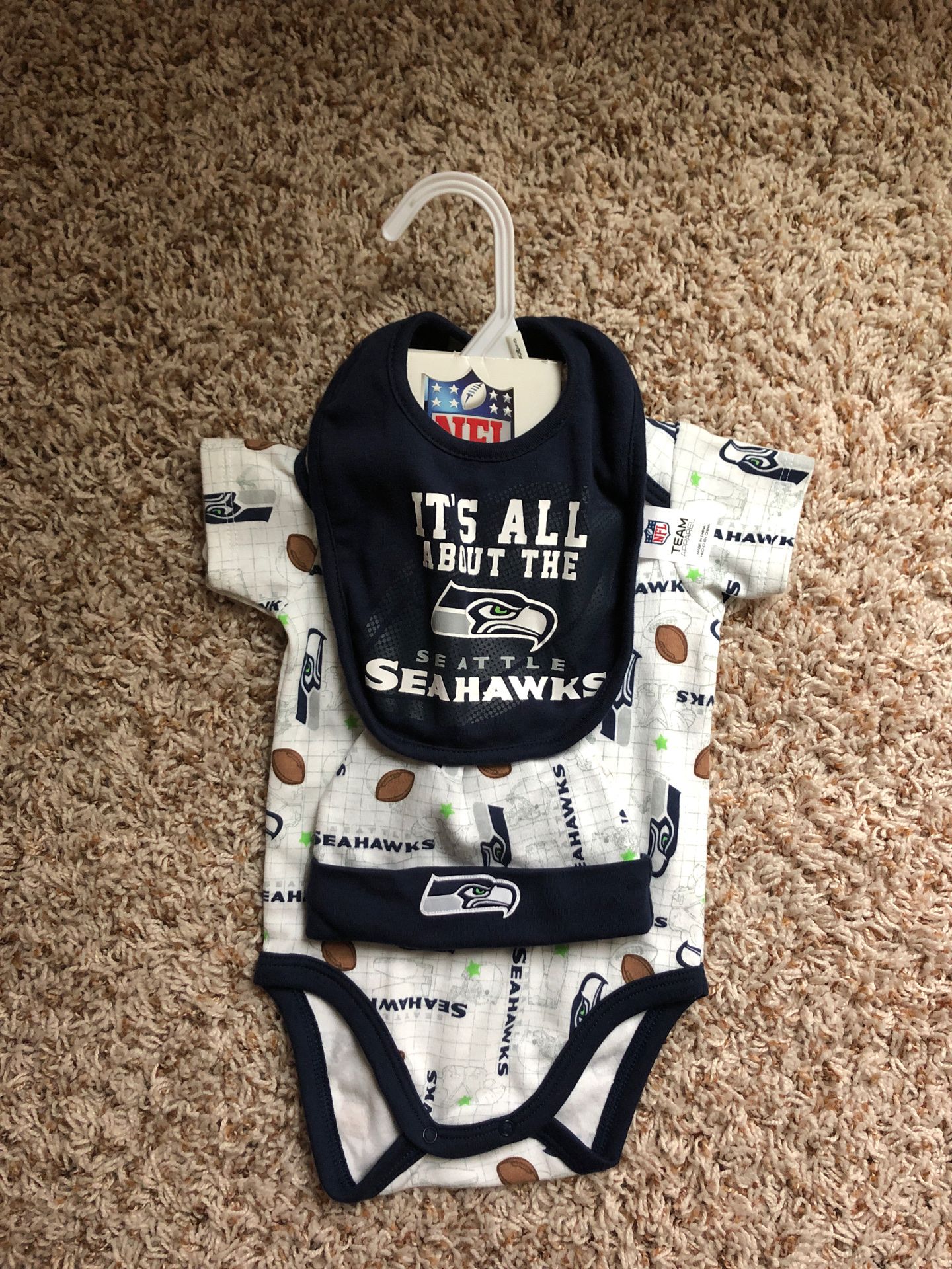 Seahawks 0-3 Months - New