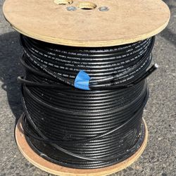 STEREN RG6/U 900ft 75-OHM Coaxial Cable Black 