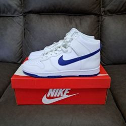 Nike Dunk Hi Retro White Concord 