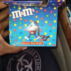 Vintage M&Ms Collectable Fm Radio