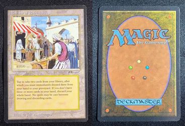 MTG Bazaar of Baghdad Land Card