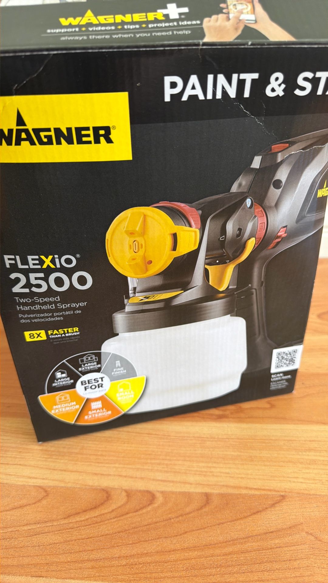 Wagner FLEXiO 2500 Paint Sprayer – Like New