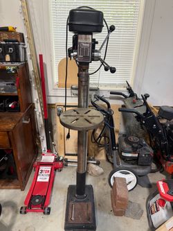 Cal-Hawk 12-Speed Floor Drill Press