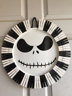 Jack Skellington Wreath