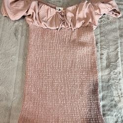 Pink Cute Stretchy Dress