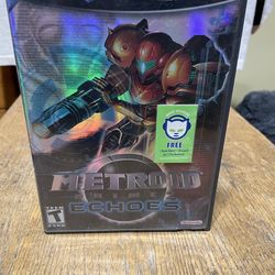 Metroid Prime 2 Echoes (Nintendo GameCube) CIB Game - Complete - Tested