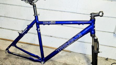 Trekking bicycle frameset , xl Size