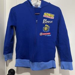 Boys Sonic the Hedgehog Hoodie Sweatshirt 