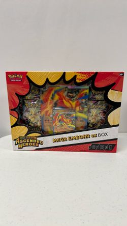 Mega Embaor Ex Pokemon Box Ascended Heroes