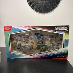 POKEMON TCG Prismatic Evolutions Premium Figure Collection Sealed