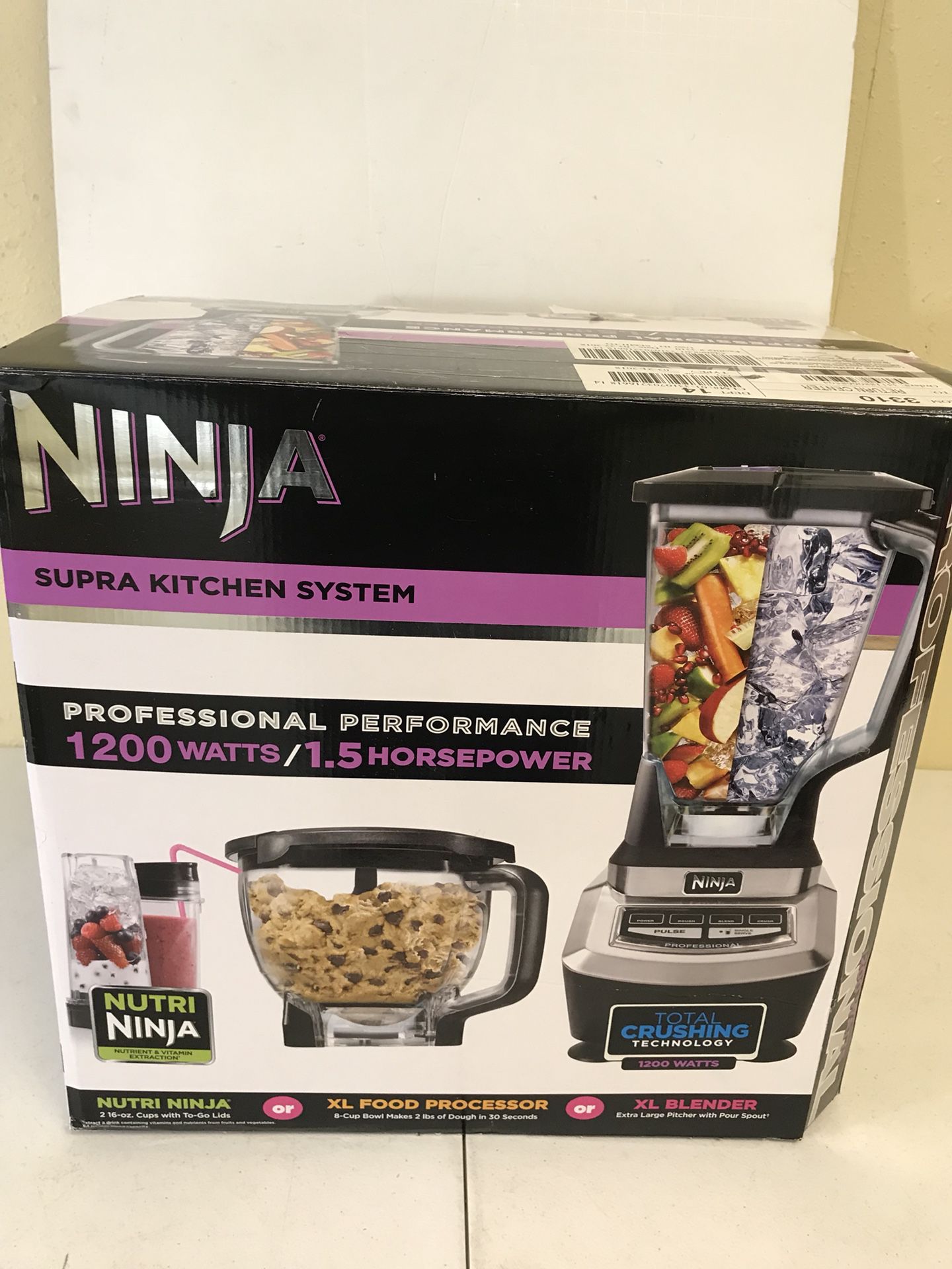 NINJA® SUPRA KITCHEN Blender and Food Processor, Kitchen System